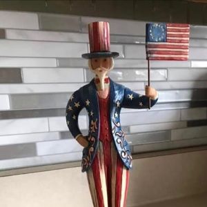 Jim Shores Proudly Patriotic Figurine